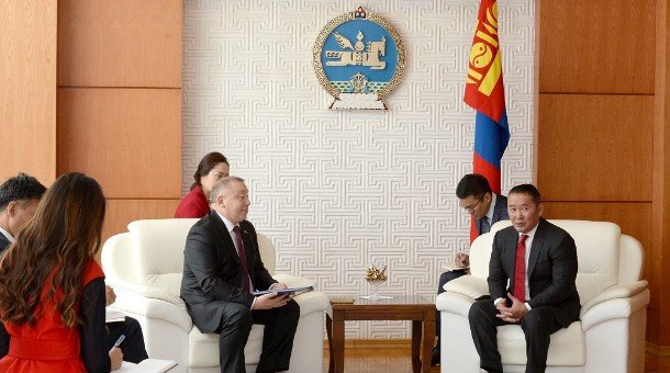 Бүгд Найрамдах Казахстан улсаас Монгол Улсад суух Элчин сайд Жалгас Адылбаев Итгэмжлэх жуух бичгээ өргөн барив