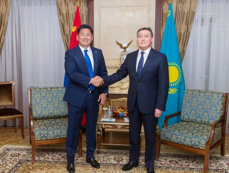 Монгол Улс, Бүгд Найрамдах Казахстан Улсын Ерөнхий сайд нар хэлэлцээ хийв