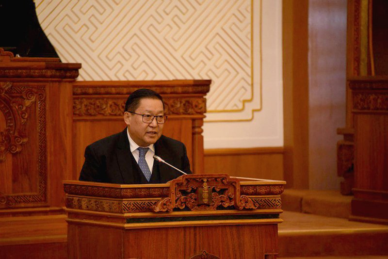 Төрөөс мөнгөний бодлогын талаар 2020 онд баримтлах үндсэн чиглэлийн төслийн талаар Монголбанкны Ерөнхийлөгч Н.Баяртсайханы УИХ-ын чуулганд хэлсэн үг