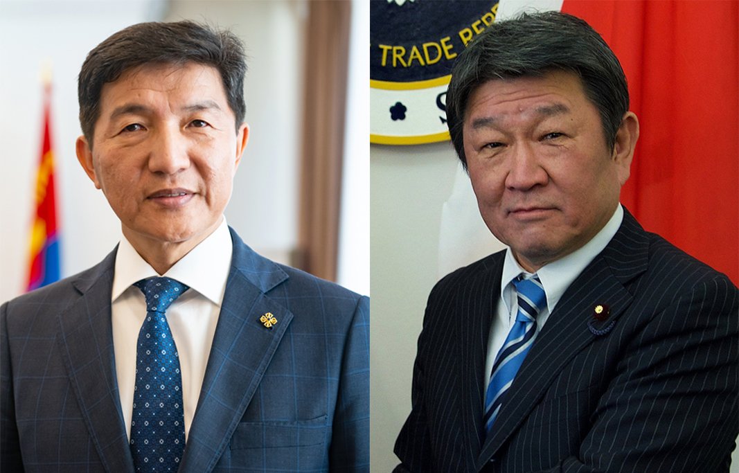 ЯПОН УЛСЫН ГАДААД ХЭРГИЙН САЙД МОТЭГИ ТОШИМИЦҮ МОНГОЛ УЛСАД АЙЛЧИЛНА