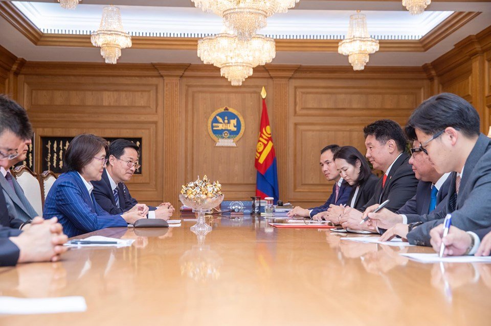 Монгол Улсын Ерөнхий сайд хатагтай Бу Шяолинийг хүлээн авч уулзав