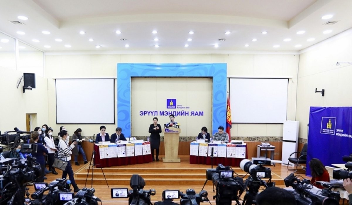 КОРОНАВИРУСТ ХАЛДВАР (COVID-19)-ЫН НӨХЦӨЛ БАЙДЛЫН ХЭВЛЭЛИЙН БАГА ХУРАЛ / 2020.03.28-НЫ 11:00 ЦАГ