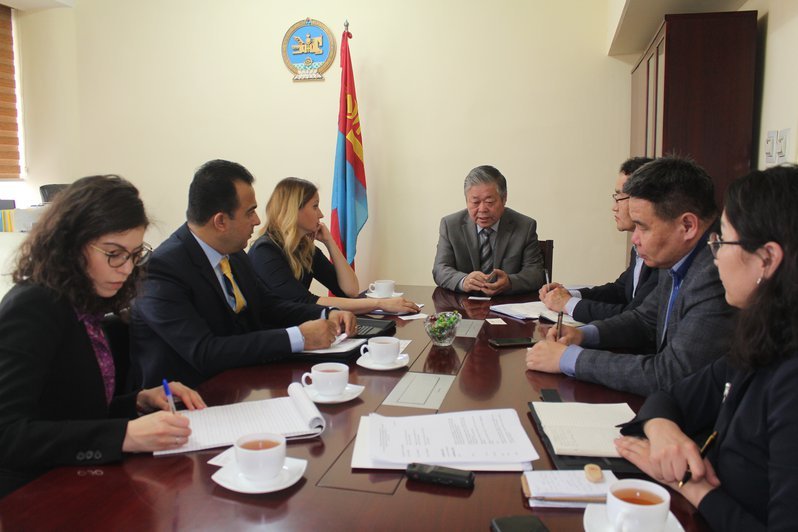 Олон Улсын Парламентын холбооны төлөөлөгчдийг хүлээн авч уулзлаа