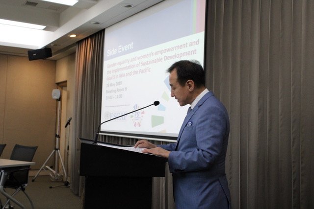 “ЭМЭГТЭЙЧҮҮДИЙГ ЧАДАВХЖУУЛАХ НЬ, АЗИ, НОМХОН ДАЛАЙН БҮС НУТАГТ ТОГТВОРТОЙ ХӨГЖЛИЙН 5 ДУГААР ЗОРИЛТЫН ХЭРЭГЖИЛТ” СЭДВЭЭР ТУСГАЙ АРГА ХЭМЖЭЭ ЗОХИОН БАЙГУУЛАВ