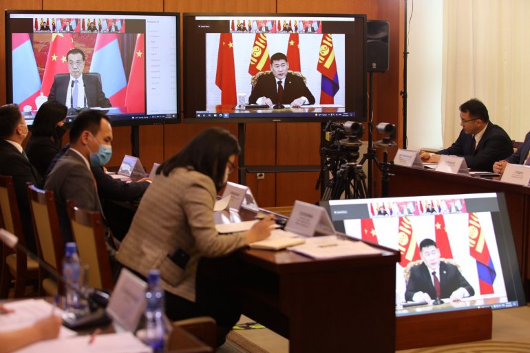 Монгол улсын Ерөнхий сайд Л.Оюун-Эрдэнэ БНХАУ-ын төрийн зөвлөлийн Ерөнхий сайд Ли Көчянтай цахим уулзалт хийв