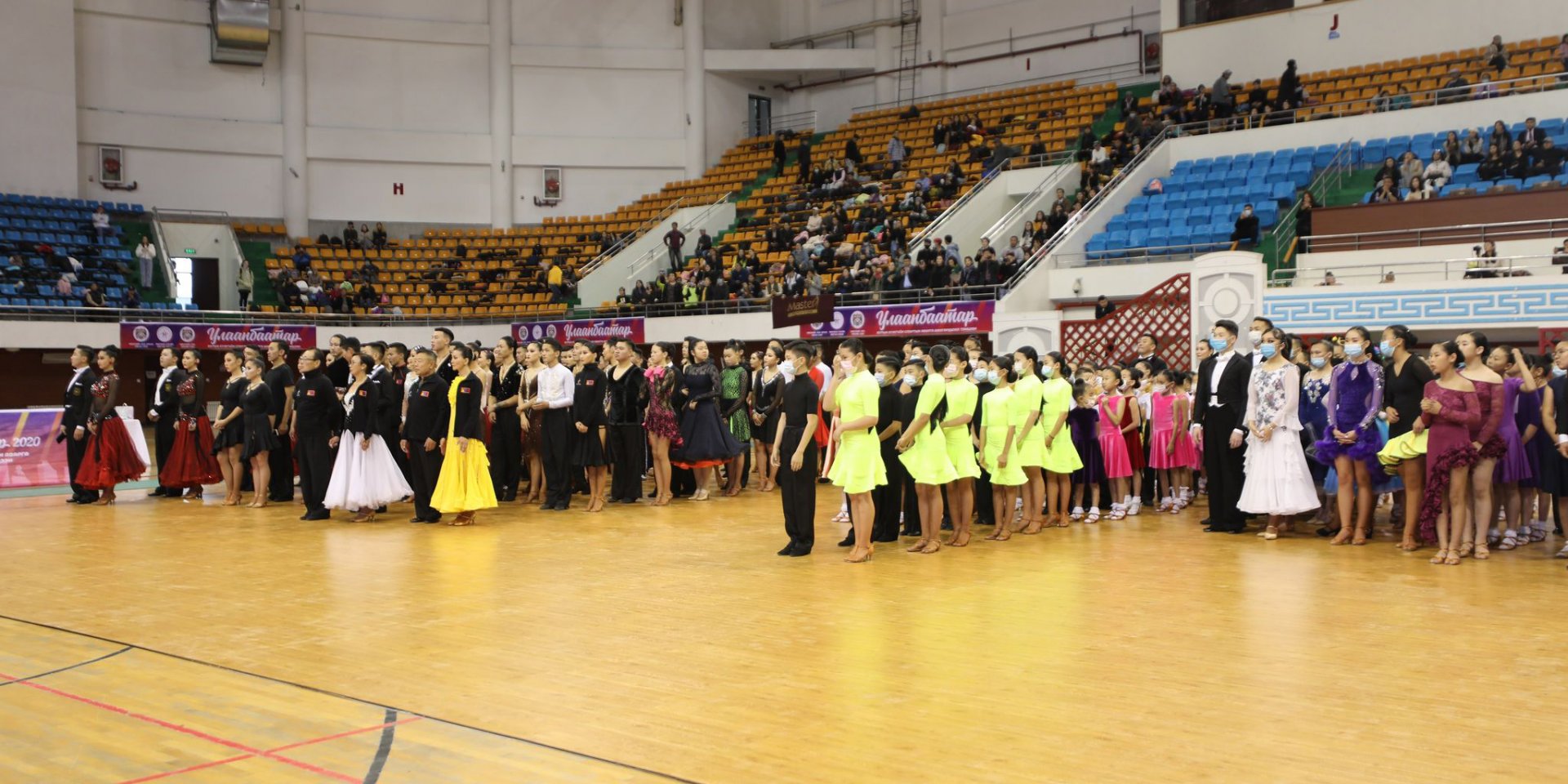 Улаанбаатар хотын бүжгийн спортын аварга шалгаруулах тэмцээн боллоо