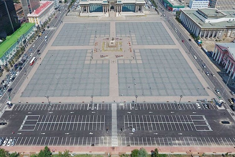 Сүхбаатарын талбайн урд талын цэцэрлэгт хүрээлэнг 3.2 тэрбум төгрөгөөр тохижуулна