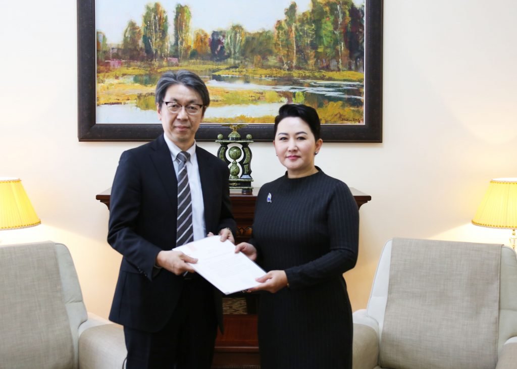 Япон Улсаас Монгол Улсад суух Онц бөгөөд Бүрэн Эрхт Элчин сайд Х.Кобаяшиг хүлээн авч уулзав