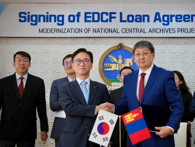 19 сая ам.долларын хөнгөлөлттэй зээлийн гэрээнд гарын үсэг зурлаа