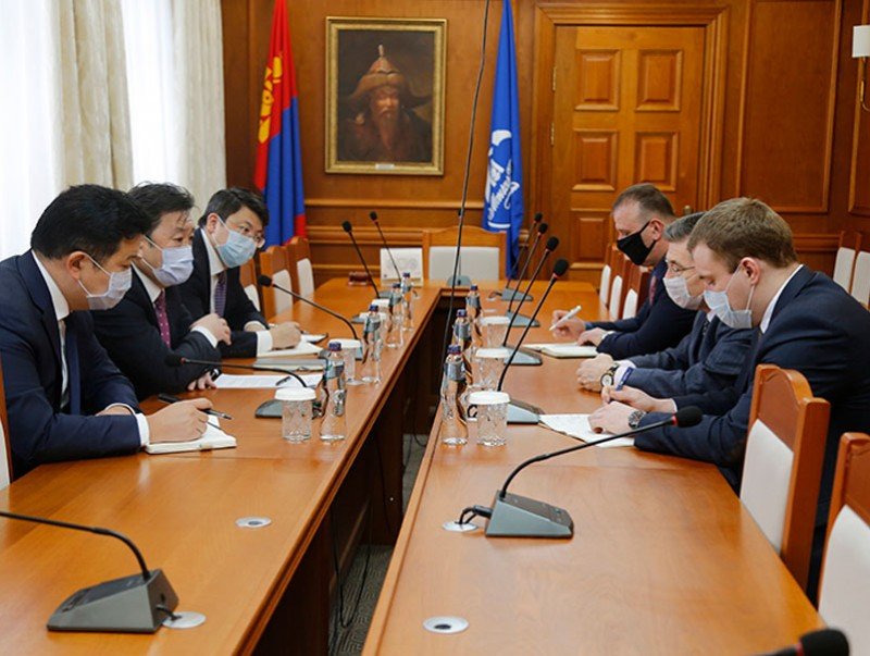 Монголбанкны Ерөнхийлөгч ОХУ-аас Монгол Улсад суугаа Онц бөгөөд Бүрэн Эрхт Элчин сайдыг хүлээн авч уулзлaа