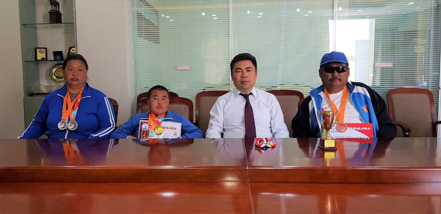УЛСЫН АВАРГА ШАЛГАРУУЛАХ ПАРАЛИМПИЙН НААДАМД ӨМНӨГОВИЙН ТАМИРЧИД ГУРАВДУГААР БАЙР ЭЗЭЛЖЭЭ