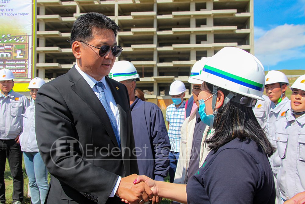 МОНГОЛ УЛСЫН ЕРӨНХИЙ САЙД У.ХҮРЭЛСҮХ ЭРДЭНЭТ ХОТОД АЖИЛЛАЛАА