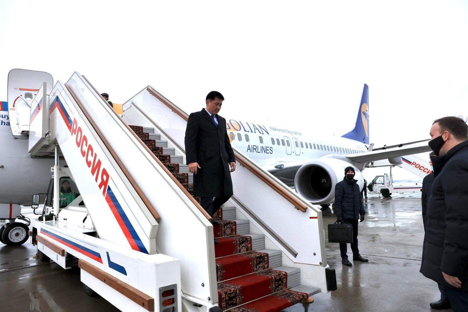 Ерөнхийлөгч У.Хүрэлсүхийн ОХУ дахь айлчлал эхэллээ