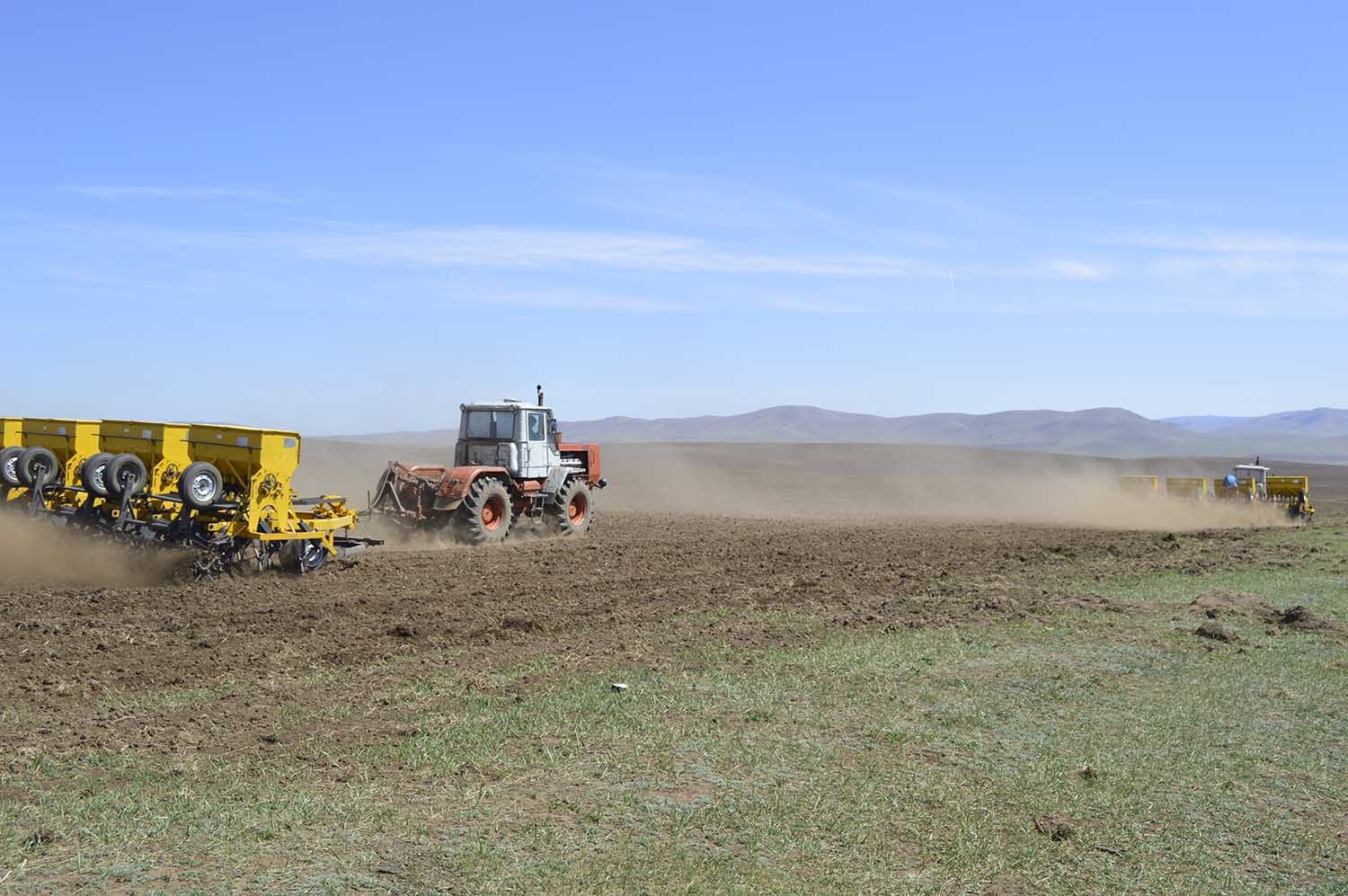 Үр тарианы тариалалтын явц 40.6 хувьтай байна