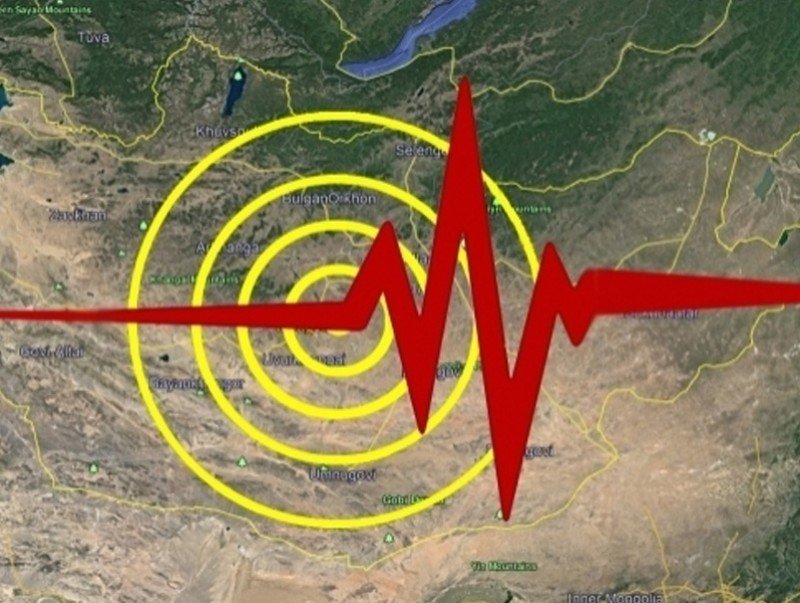 Дорноговь аймагт 4.8 магнитудын хүчтэй газар хөдлөлт болжээ