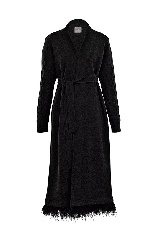 Double play cashmere coat     