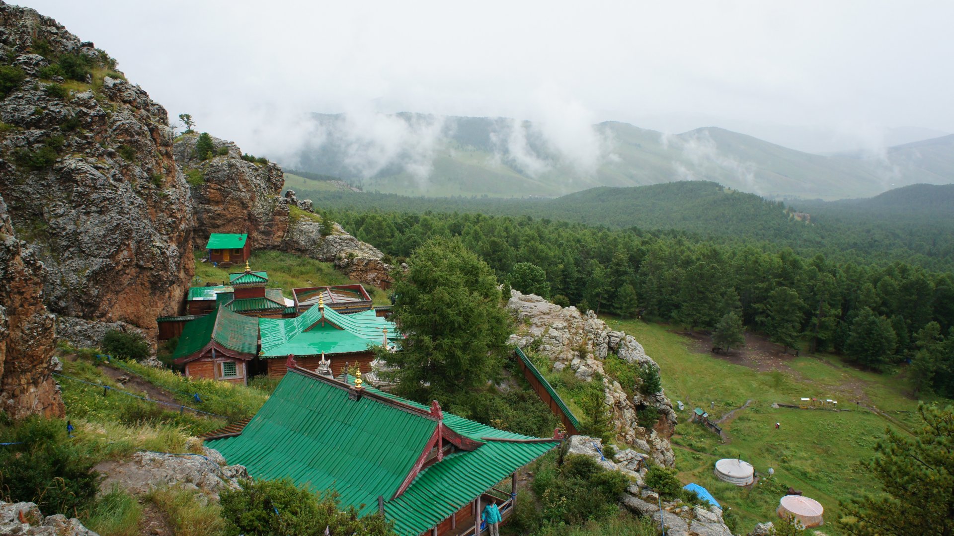 ST 3 - KHARKHORIN, TUVKHUN MONASTERY, ORKHON WATERFALL