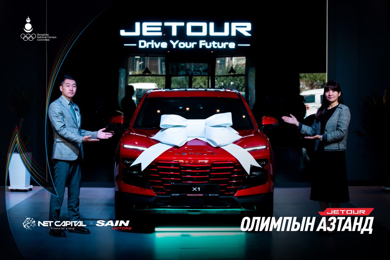 Олимпын азтанд Jetour автомашин