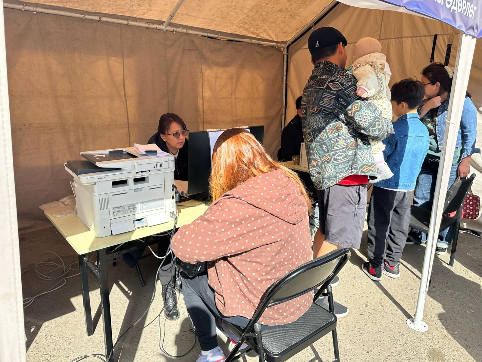 The Civil Registration Division of Bayanzurkh District is organizing the 