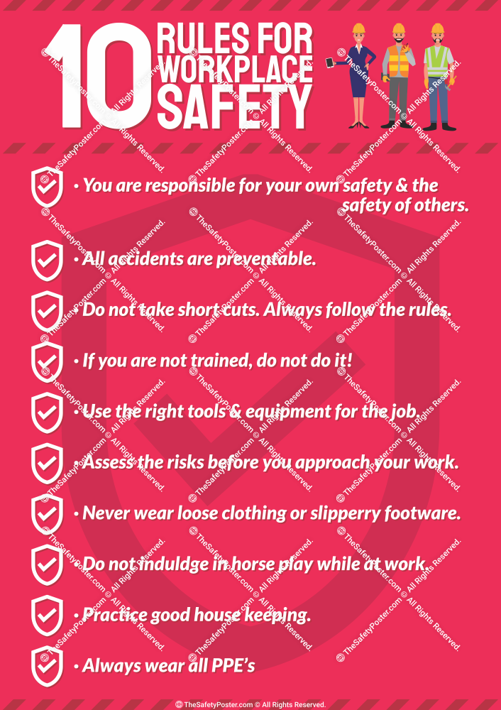 workplace-safety-safety-rules-industrial-safety-poster-hsct-llc