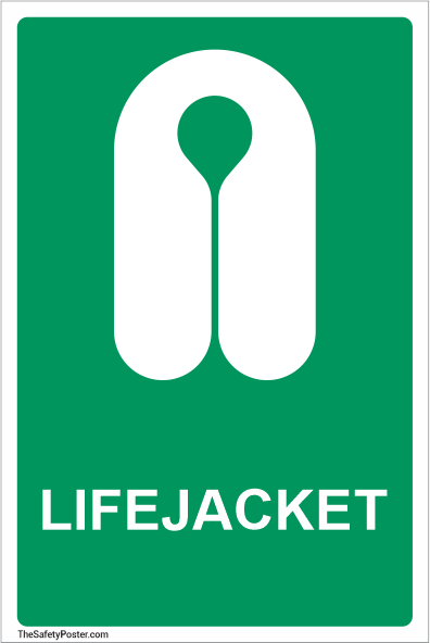Life Jacket Sign 