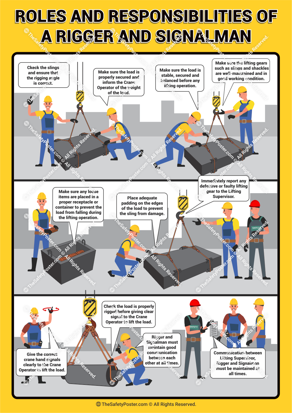 Overhead Overhead Crane Overhead Crane Safety Poster - vrogue.co