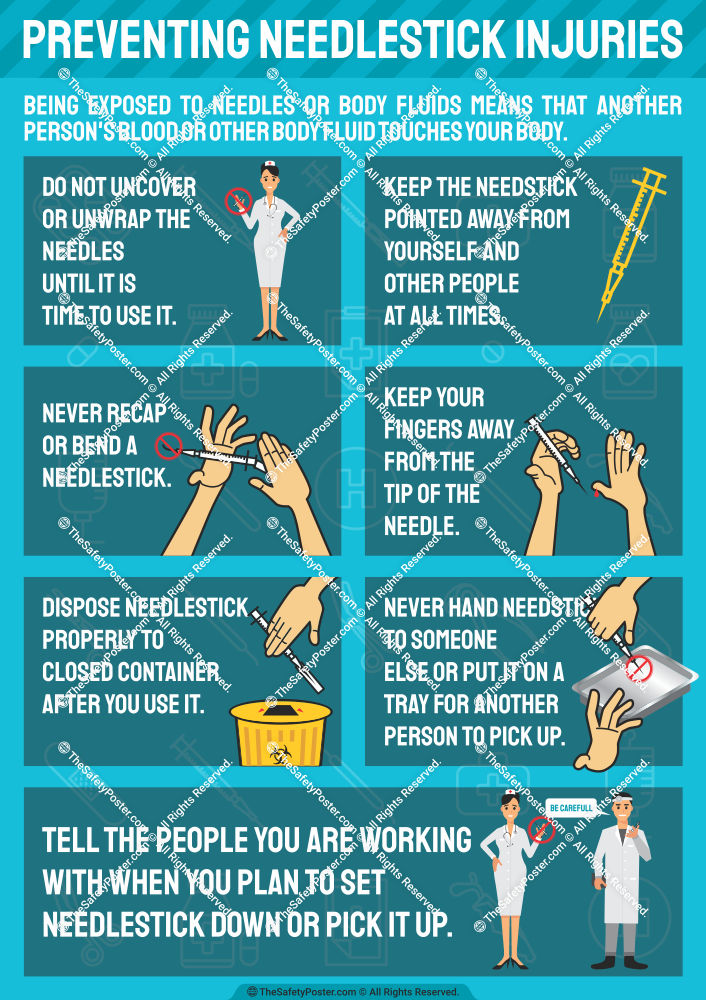 Sharps Disposal Needlestick Injuries Poster - vrogue.co