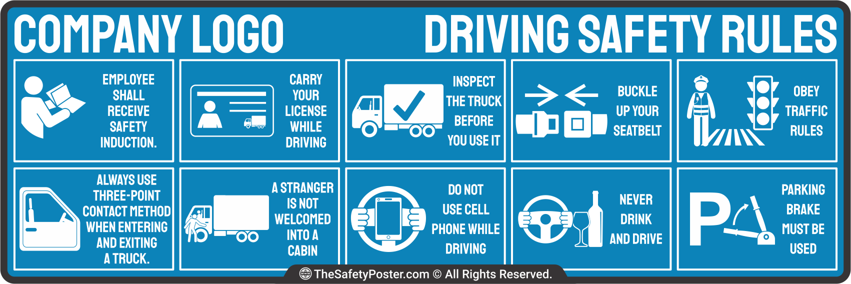 Driving safety rules