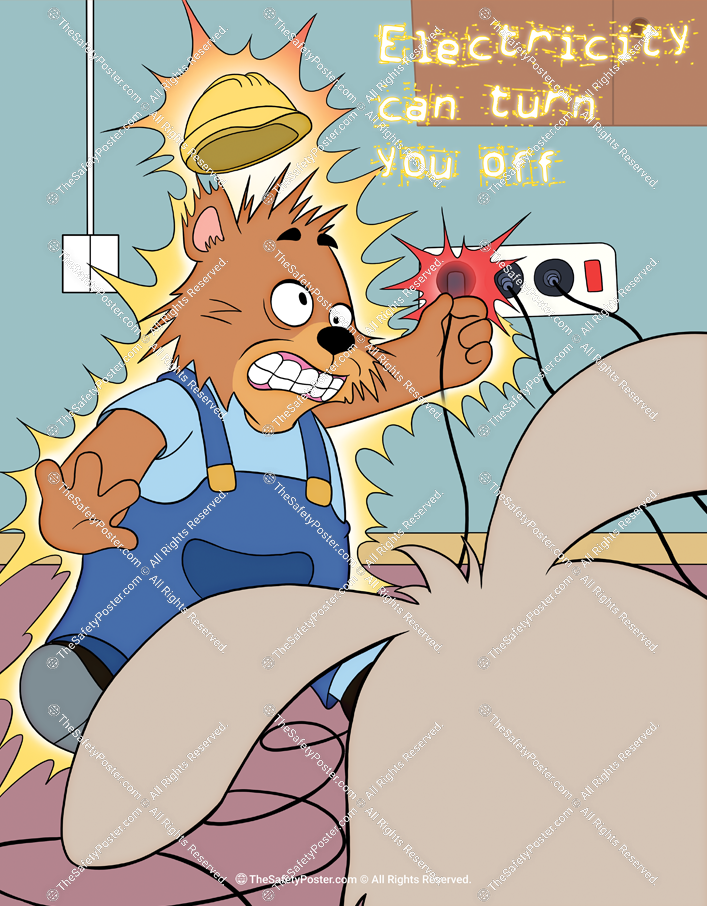 Electricity can turn you off