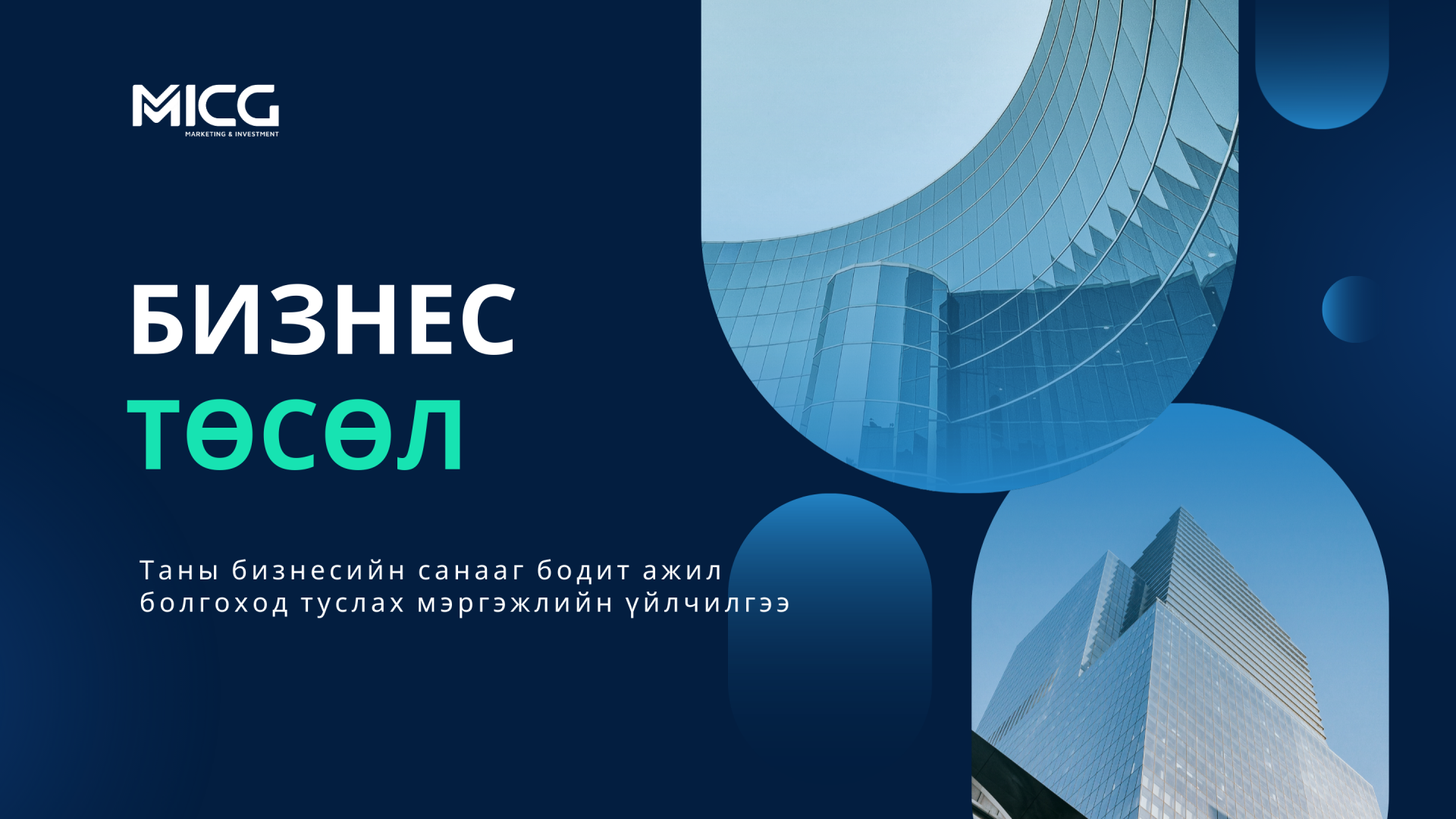 Бизнес төсөл, ТЭЗҮ боловсруулах үйлчилгээ