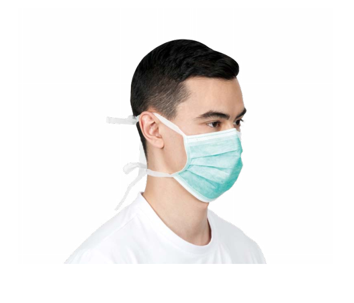 Nonwoven Face Mask (With Ties)