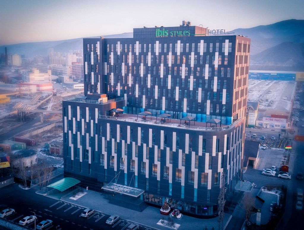 Ibis Styles Ulaanbaatar hotel and Polaris department store