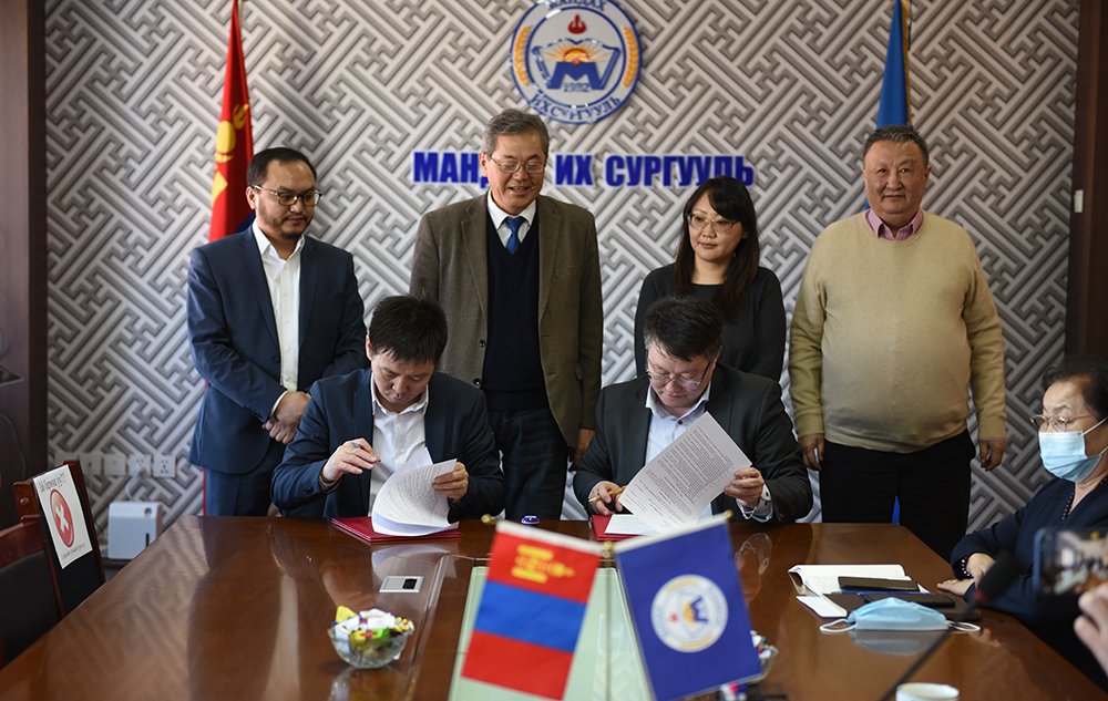 Мандах Их Сургууль Тайгам Алтай группын хооронд хамтран ажиллах гэрээ байгууллаа.