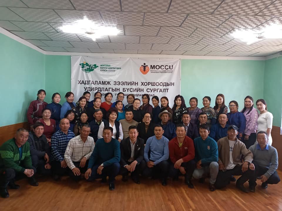 Regional training II was organized in Zavkhan aimag in cooperation with MOCCU and FRC.