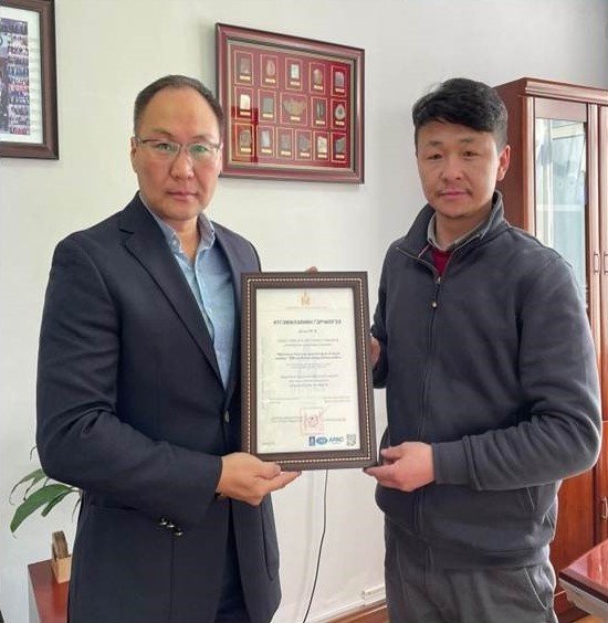 Certification department of Mongolian National Federation of Pasture User Groups(MNFPUG) has accredited by Conformity Assessment Body (CAB)