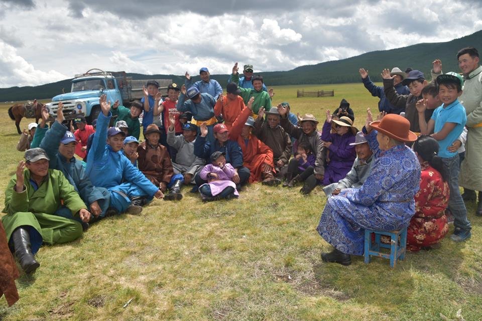 We are supporting the development of herders by organizing a “Pasture User Group”