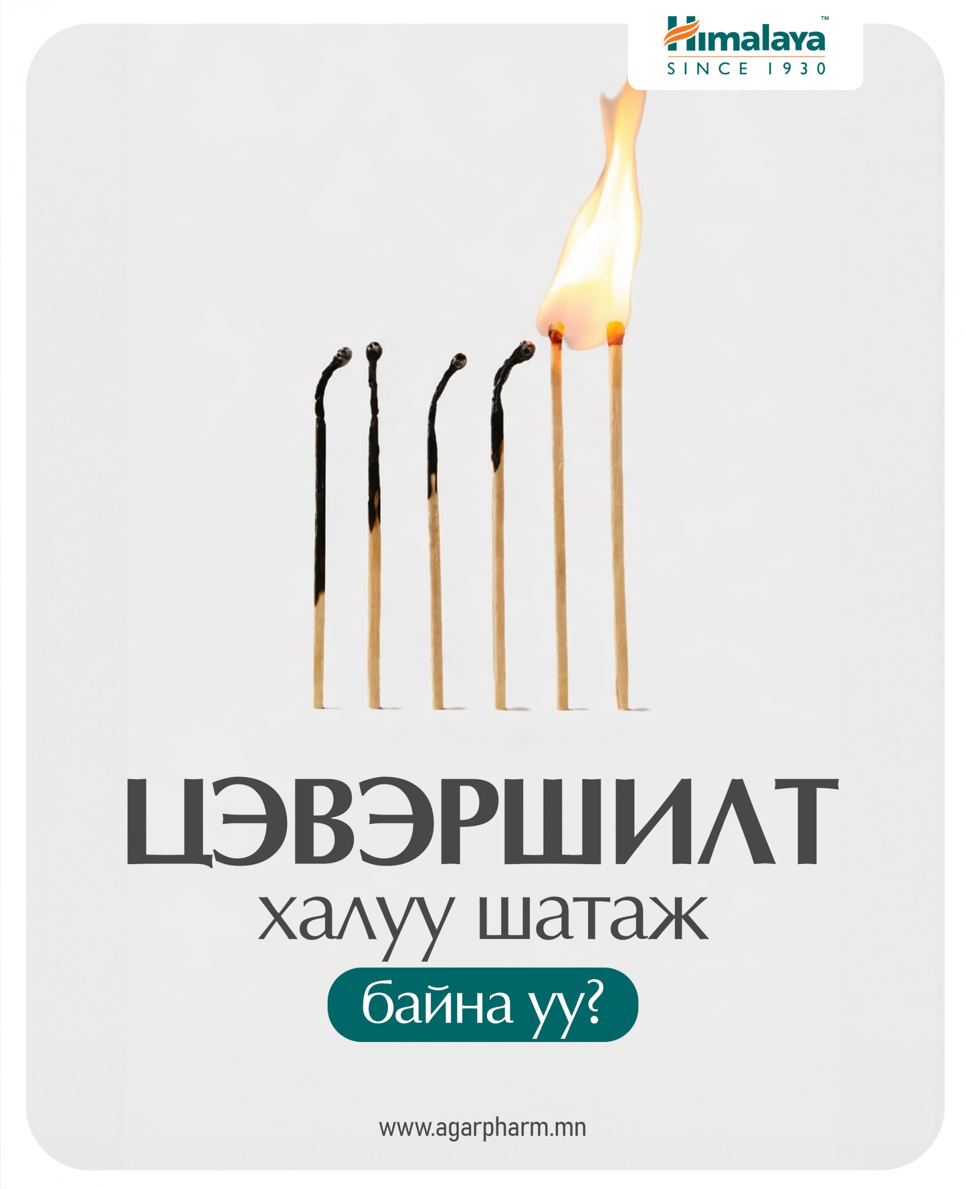 Цэвэршилт & Халуу шатах мэдрэмж