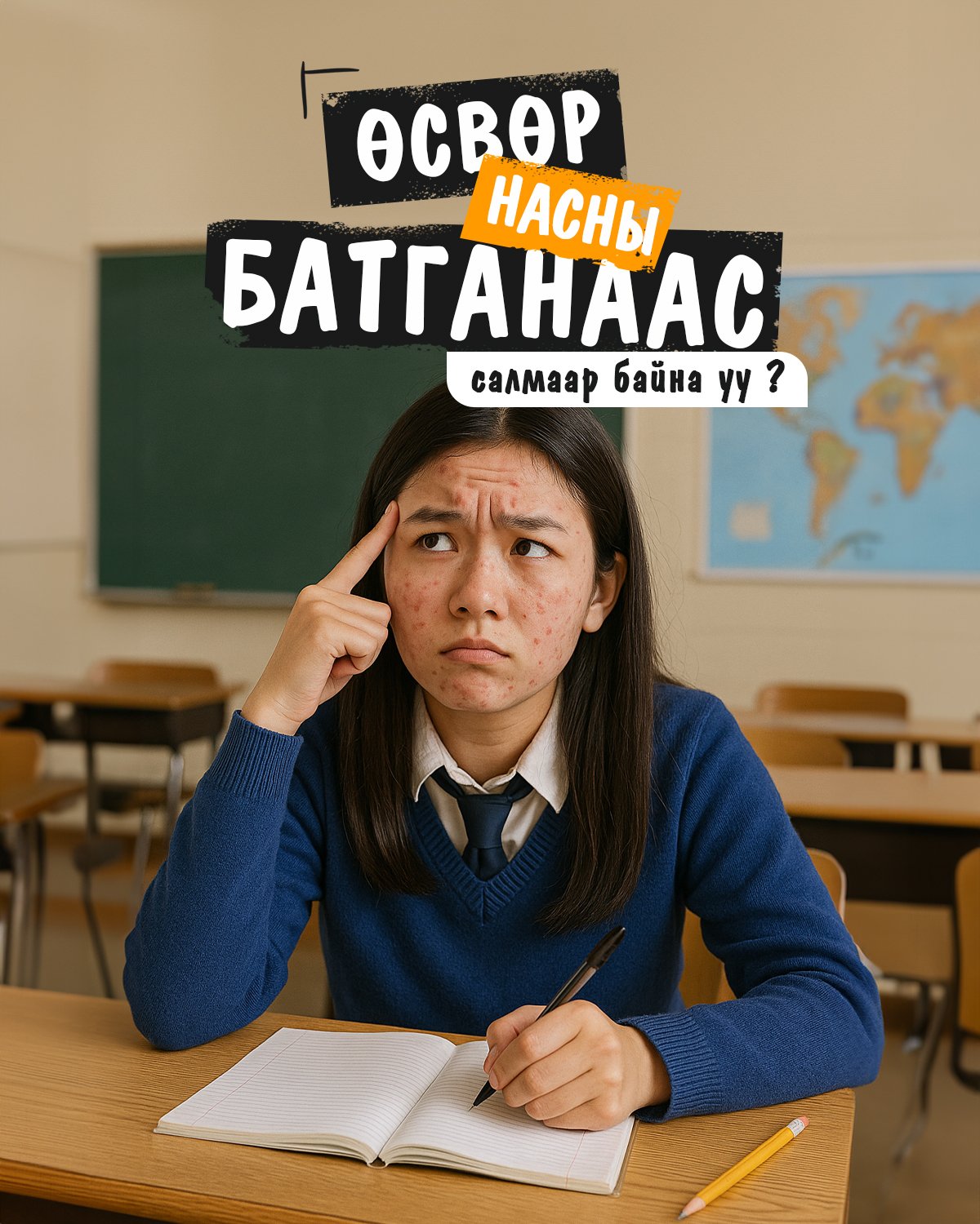 Өсвөр насны батгашилт яагаад үүсдэг вэ?