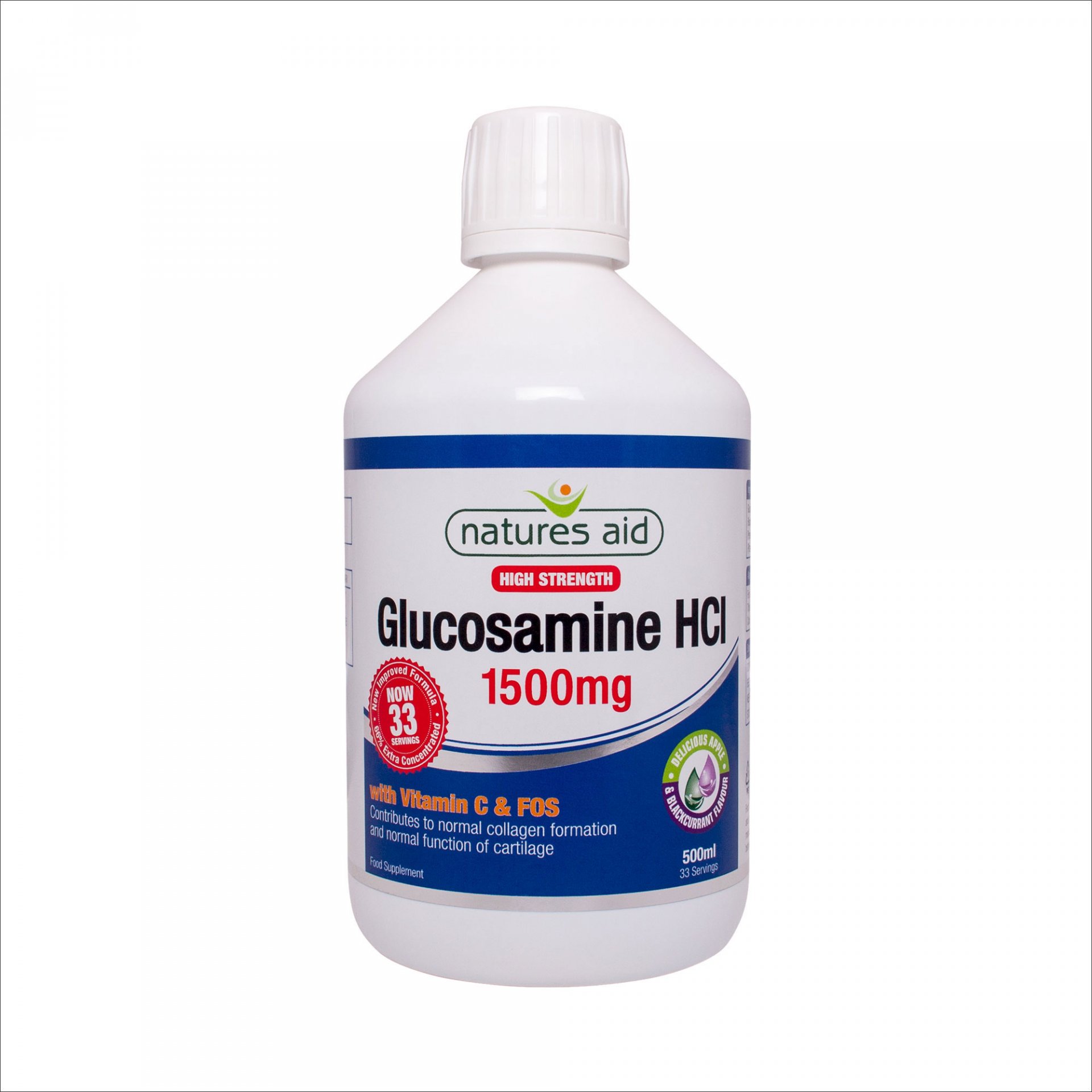 GLUCOSAMIN HCL 1500 MG LIQUID 500 ML 