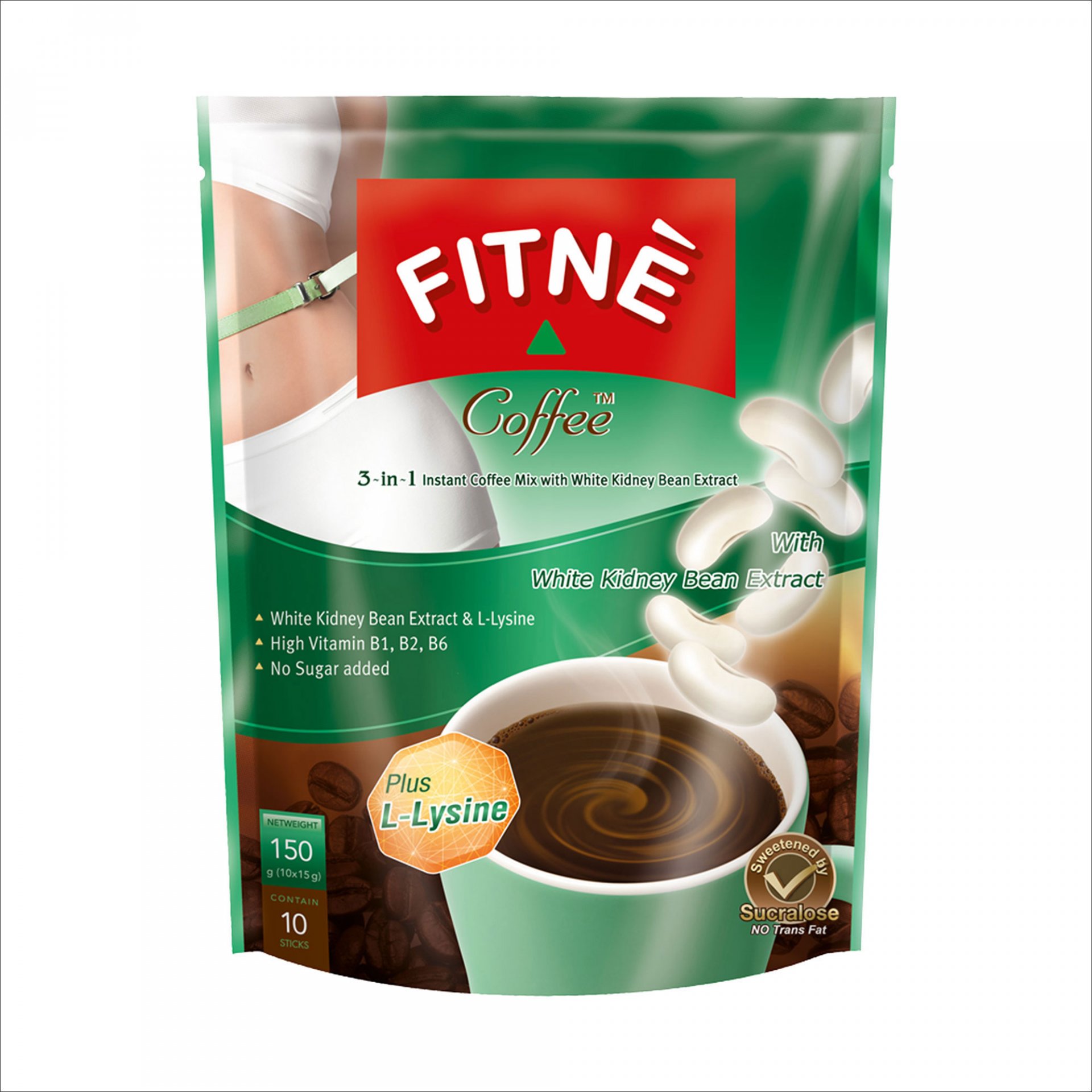 FITNE Coffee with White Kidney Bean Extract 150гр №10