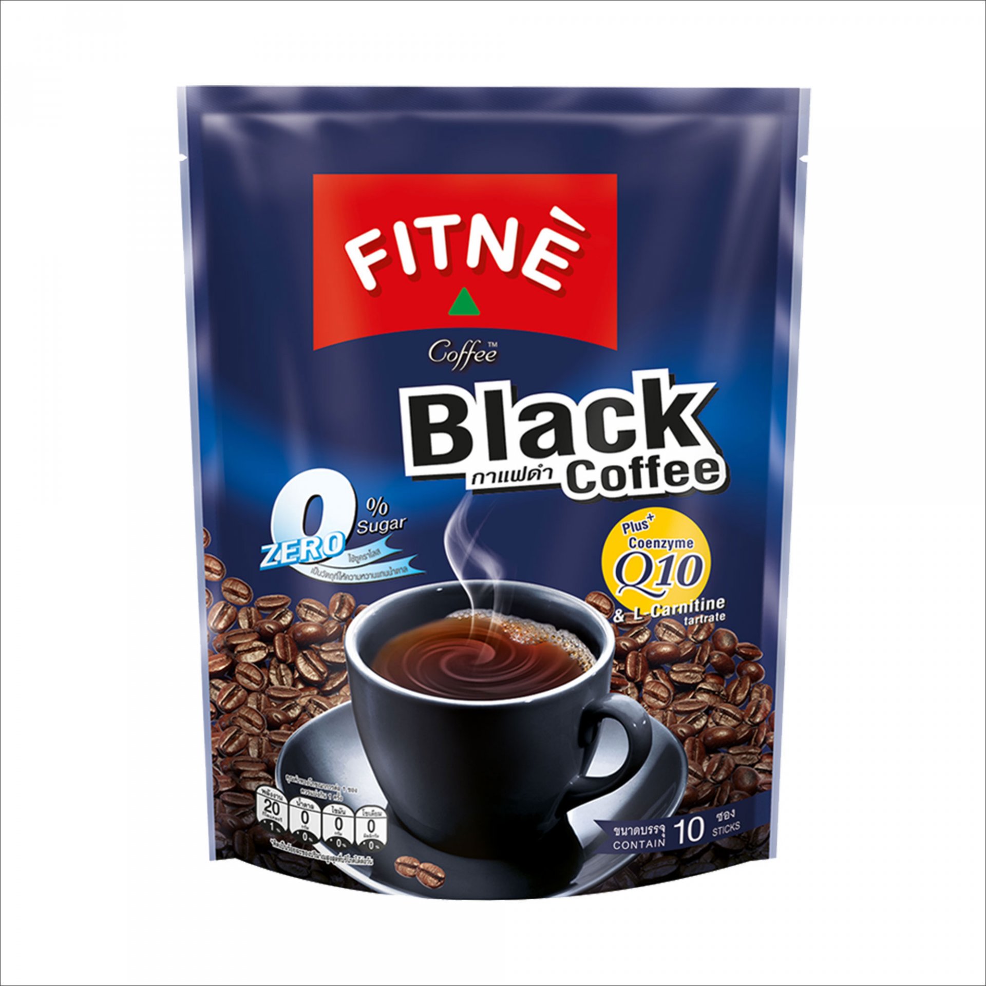 FITNE Coffee Black Q10 LCarnitine 50g №10