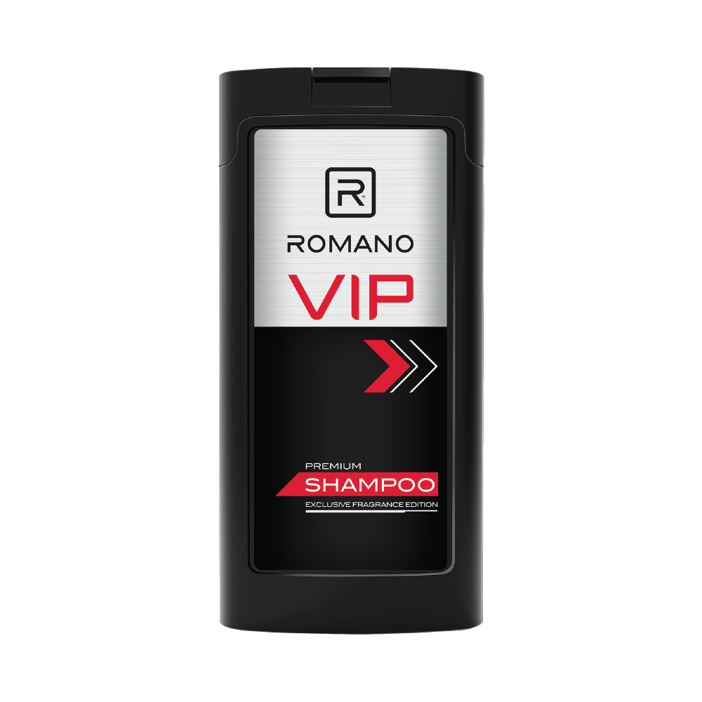 ROMANO Эрчүүдэд зориулсан үсний шампунь VIP /650мл/ | “НАРАН ТРЕЙД” ХХК