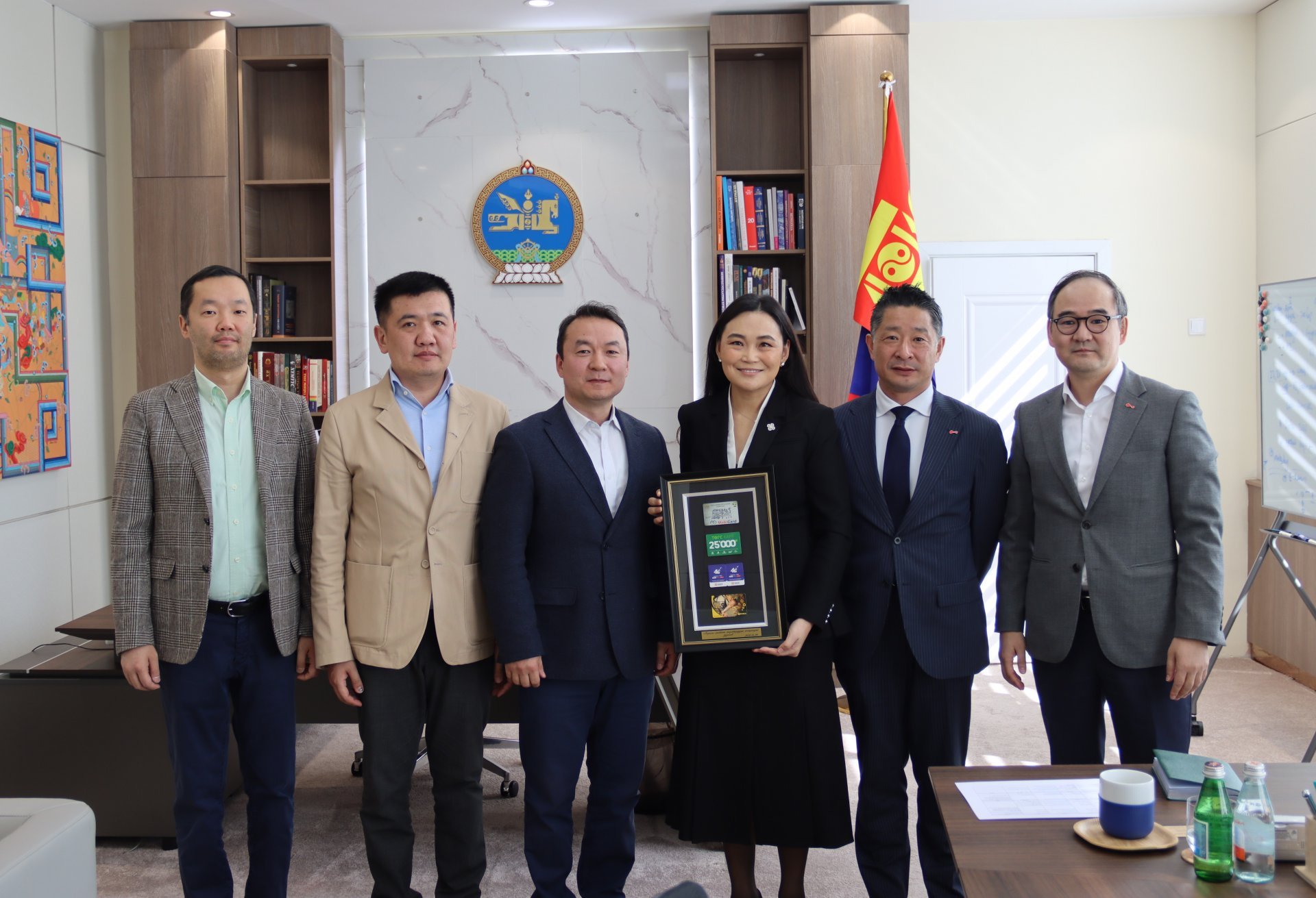 Chinbat Nomin, Minister of Digital Development, Innovation and Communications, held a meeting with members of the MICOA