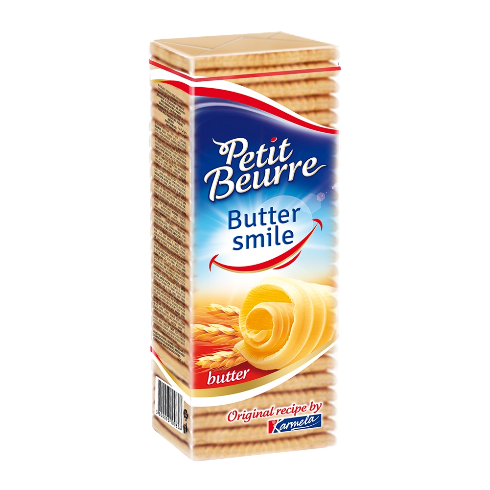 Жигнэмэг - цөцгийн тостой 220гр - Biscuits petit beurre butter smile butter