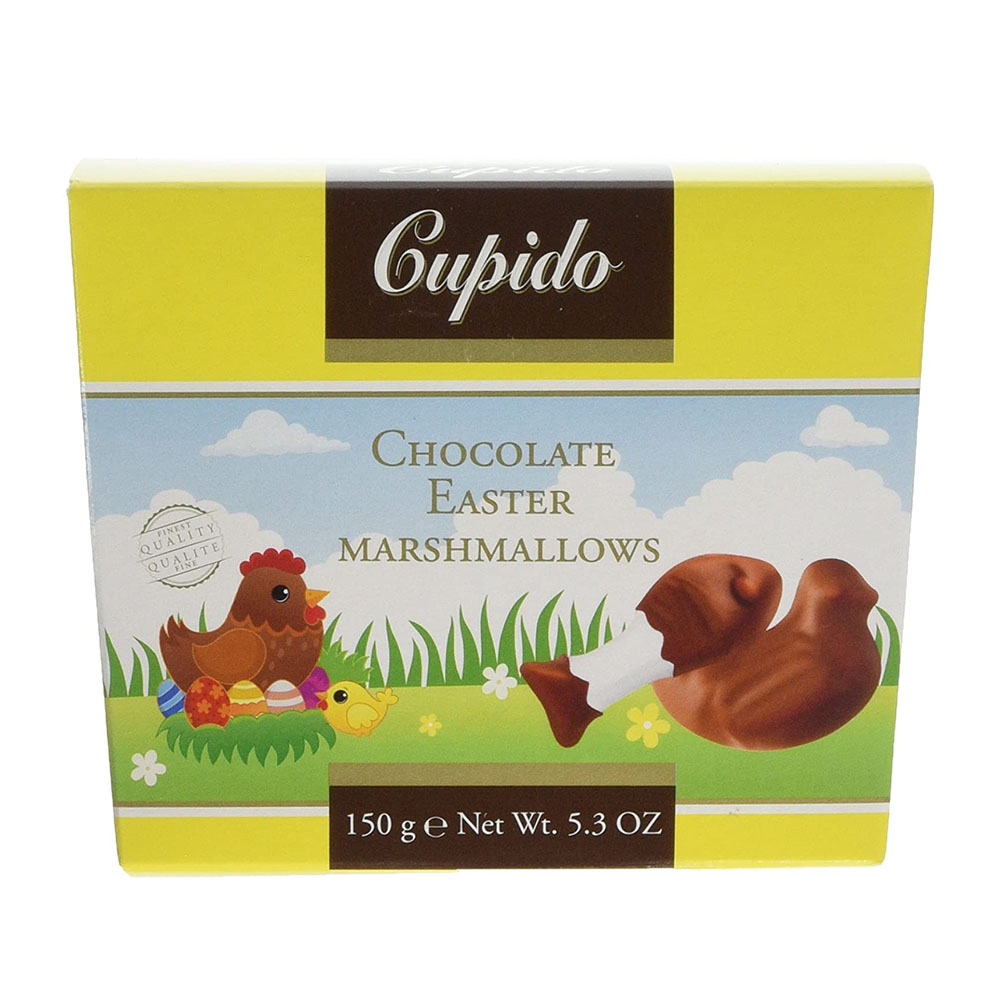 Хөөсөн чихэр - шоколадан бүрмэл 150гр - Box chocolate easter mallows