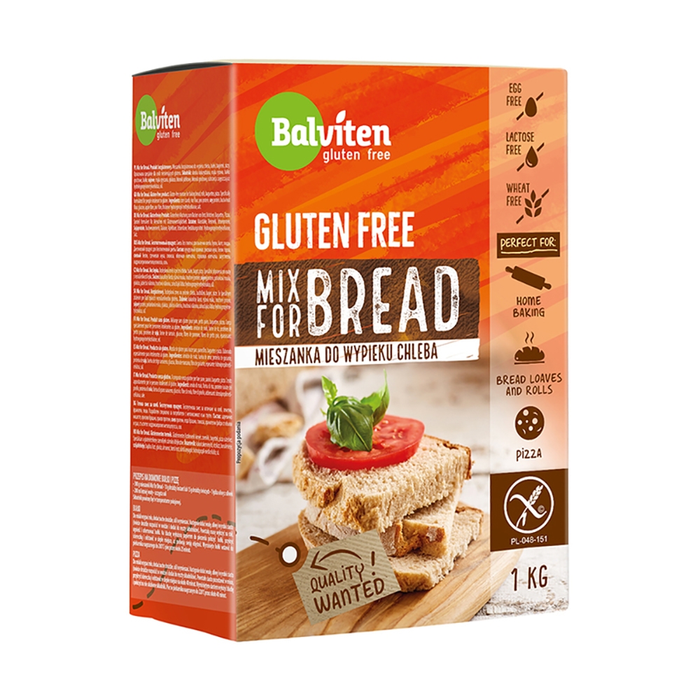 Талхны бэлдэц - цавуулаггүй 1кг Gluten free mix for bread
