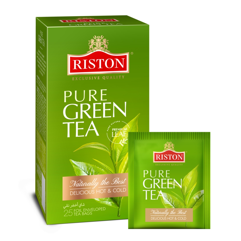 Цай - ногоон 25ш - Pure green tea 25 tea bags