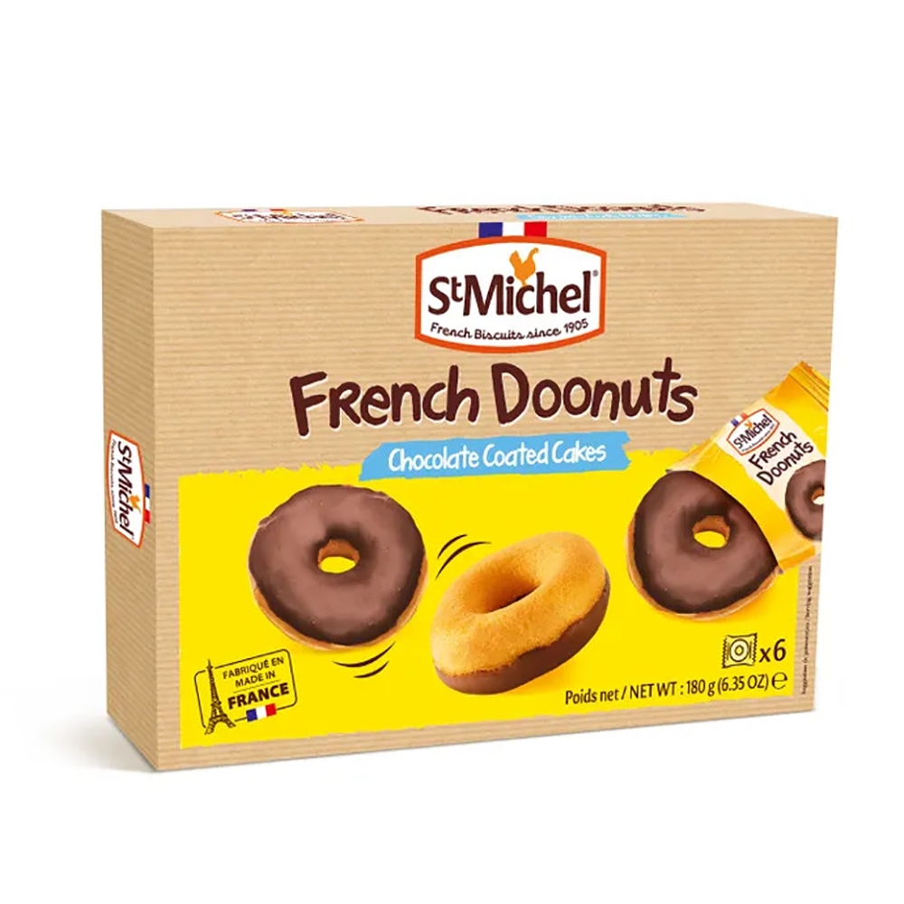 Жигнэмэг - шоколадан бүрмэл 180гр - French donuts choco coated