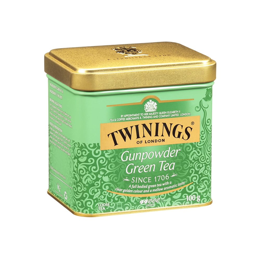 Ногоон цай - хандалдаг, хар дарьтай 100гр - Gunpowder green tea