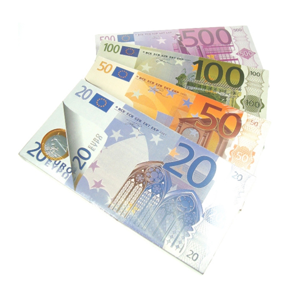 Шоколад - зоосон 100гр - Milk gold euro banknote each